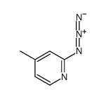 2-azido-4-methylpyridine结构式