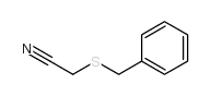 BENZYLTHIOACETONITRILE Structure