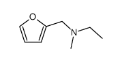 ethyl-furfuryl-methyl-amine结构式