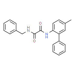 N1-Benzyl-N2-(5-methyl-[1,1'-biphenyl]-2-yl)oxalamide Structure