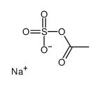 sodium acetyl sulphate Structure