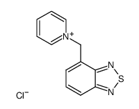 1-benzo[1,2,5]thiadiazol-4-ylmethyl-pyridinium, chloride结构式