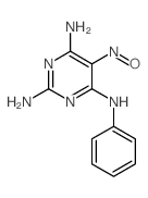 5-nitroso-N4-phenyl-pyrimidine-2,4,6-triamine Structure