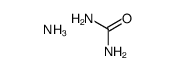 urea, compound with ammonia Structure