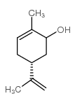 (-)-carveol structure