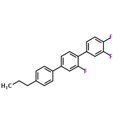 2',3,4-Trifluoro-4''-propyl-1,1':4',1''-terphenyl structure