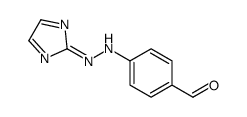 4-(2-imidazol-2-ylidenehydrazinyl)benzaldehyde Structure