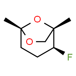 6,8-Dioxabicyclo[3.2.1]octane,2-fluoro-1,5-dimethyl-,(1S,2S,5S)-(9CI)结构式