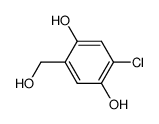 2-Chloro-5-(hydroxymethyl)-1,4-benzenediol Structure