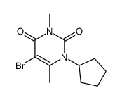 5-bromo-1-cyclopentyl-3,6-dimethyl-pyrimidine-2,4-dione picture