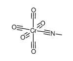 Chromium, pentacarbonyl(isocyanomethane)-结构式