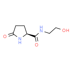 2-Pyrrolidinecarboxamide,N-(2-hydroxyethyl)-5-oxo-,(2S)-(9CI)结构式