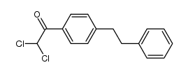 4-Dichloracetyl-1,2-diphenyl-ethan结构式