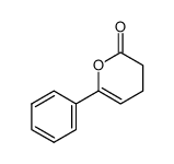 3,4-dihydro-6-phenylpyran-2-one Structure