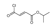 propan-2-yl 4-chloro-4-oxobut-2-enoate Structure