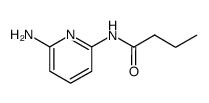 N-(6-aminopyridin-2-yl)-butyramide结构式