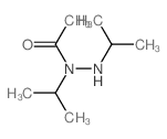 Acetic acid, 1,2-bis (1-methylethyl)hydrazide结构式