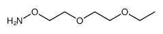 O-ethoxyethoxyethylhydroxylamine结构式