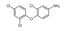 3-chloro-4-(2,4-dichlorophenoxy)aniline Structure