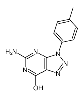 5-amino-3-p-tolyl-3,6-dihydro-[1,2,3]triazolo[4,5-d]pyrimidin-7-one Structure