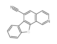 [1]benzothiolo[3,2-h]isoquinoline-6-carbonitrile Structure