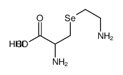 2-(2-amino-2-carboxyethyl)selanylethylazanium,chloride结构式