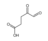 4,5-dioxovaleric acid Structure