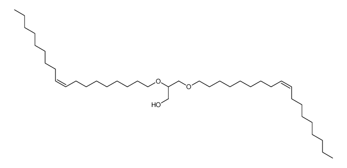 2,3-bis[(Z)-octadec-9-enyloxy]propanol结构式