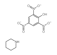 Piperidine, monopicrate结构式