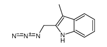 2-(azidomethyl)-3-methyl-1H-indole Structure