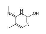 2(1H)-Pyrimidinone, 5-methyl-4-(methylamino)- (9CI) Structure