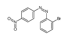 (2-bromophenyl)-(4-nitrophenyl)diazene结构式