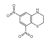 6,8-dinitro-3,4-dihydro-2H-benzo[1,4]thiazine Structure