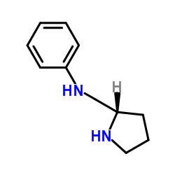 N-[(2S)-2-Pyrrolidinylmethyl]aniline Structure