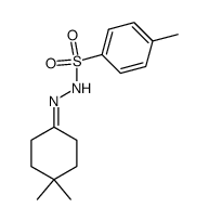 N'-(4,4-dimethylcyclohexylidene)-4-methylbenzene-1-sulfonohydrazide结构式