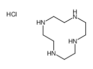 1,4,7,10-tetrazacyclododecane,hydrochloride结构式