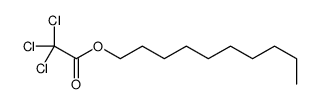 TRICHLOROACETIC ACID DECYL ESTER (C10)结构式