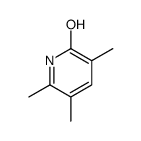 3,5,6-trimethyl-1H-pyridin-2-one结构式