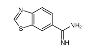 6-Benzothiazolecarboximidamide(9CI) Structure