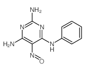 5-nitroso-N4-phenyl-pyrimidine-2,4,6-triamine Structure