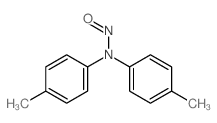 Benzenamine,4-methyl-N-(4-methylphenyl)-N-nitroso-结构式