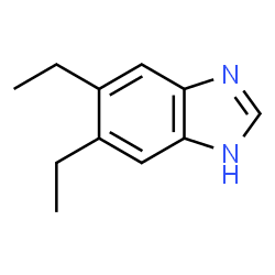 1H-Benzimidazole,5,6-diethyl-(9CI) structure