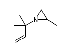 Aziridine, 1-(1,1-dimethyl-2-propenyl)-2-methyl- (9CI) picture