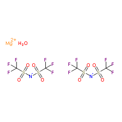 三氟甲烷磺酰亚胺镁水合物结构式