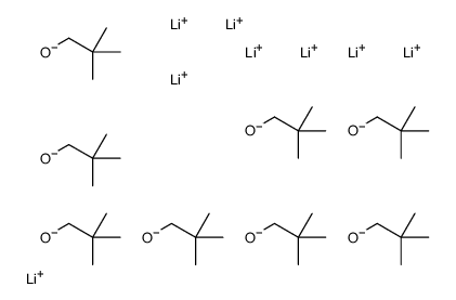 octalithium,2,2-dimethylpropan-1-olate Structure