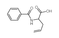 2-benzamidopent-4-enoic acid Structure