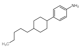 4-(4-戊基环己基)苯胺结构式