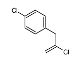 2-Chloro-3-(4-chlorophenyl)prop-1-ene structure