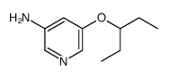 3-Pyridinamine,5-(1-ethylpropoxy)-(9CI)结构式