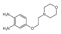 4-(2-Morpholinoethoxy)benzene-1,2-diamine triHCl Structure